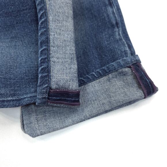 Ralph Lauren Purple Label Denim Jeans Size 34x27 Polo Distressed Italy Selvedge - Picture 9 of 12